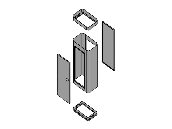 AN-MOTORS ASB.209 Тумба шлагбаума (стойка) 