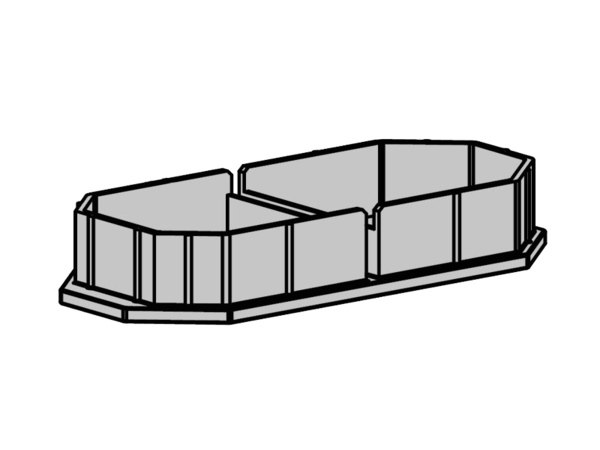 AN-MOTORS ASB.6.17-K Заглушка шлагбаумной рейки 