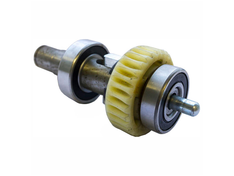 AN-MOTORS ASL.105 Выходной вал с червячным колесом и узлом разблокировки ASL 