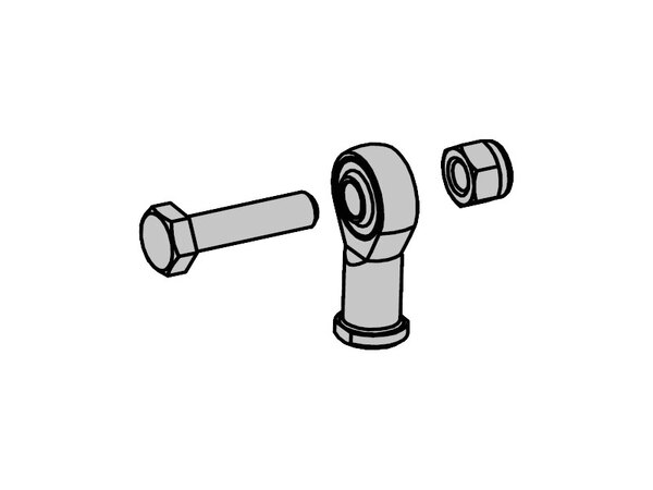 Alutech BV-5.14-AL Шарнир в комплекте 