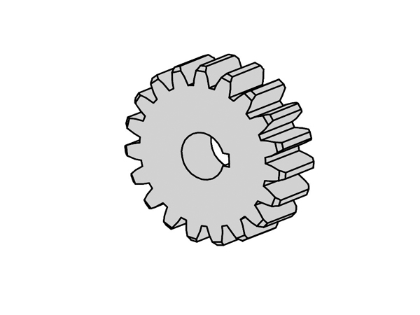 Alutech RTO.22-F Шестерня 
