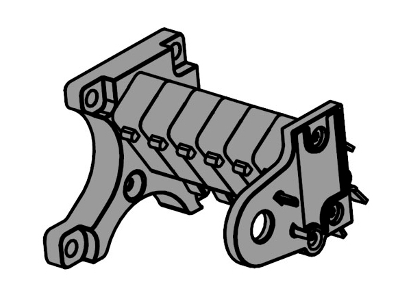 Alutech TR400.02-F Блок выключателей конечных положений 