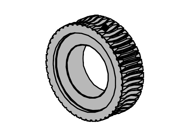 Alutech TR400.20 Колесо червячное привода 