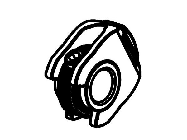 Alutech TR400.26-F Кулачек белый 