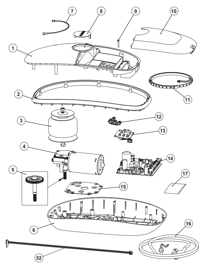 Запчасти для Alutech LG-600F/LG-800/LG-1000F/LG-1200
